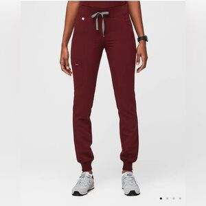 Figs Women's Burgundy Joggers